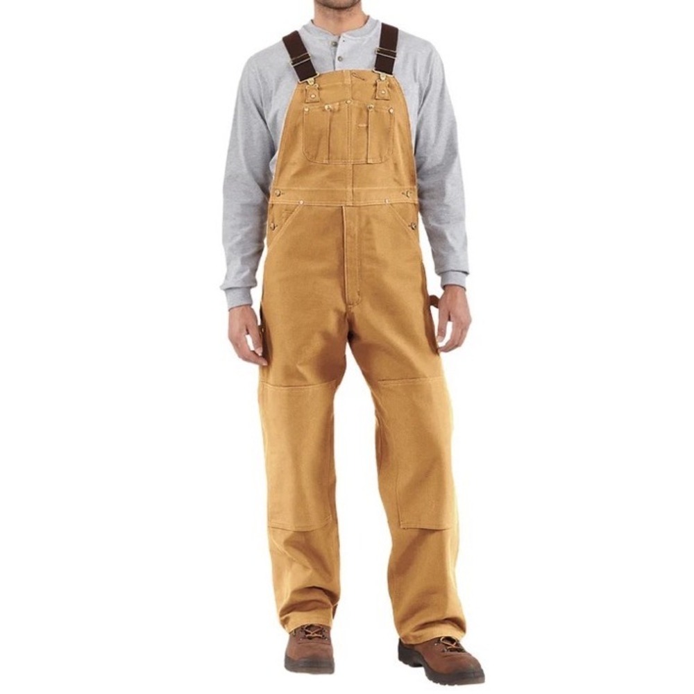 MADEPANTS Overalls Color Camel‎ Size Medium New With Tags